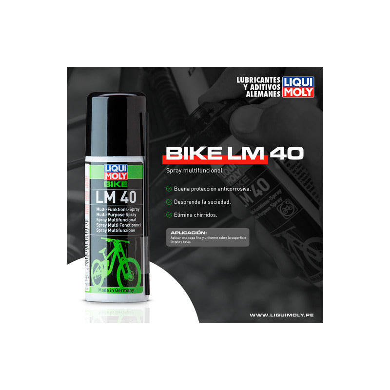 Lubricante Multiuso Para Bicicletas Liquimoly Lm40 Bike 50ml Mi tienda-Repuesto-de-bicicleta