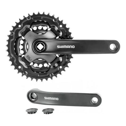 Volante Triple Plato Shimano Tourney 6/7/8 Velocidades