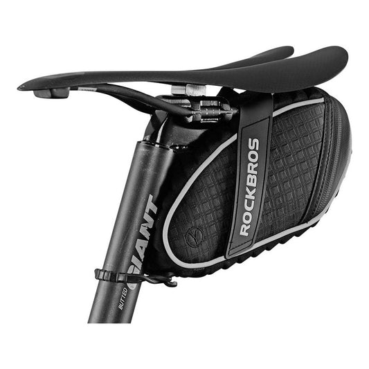 Bolso Para Sillin Bicicleta Impermeable Rockbros C16 Negro