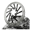 Disco Rotor De Freno Hidraulico 6 Pernos Ozono 203mm Silver-black
