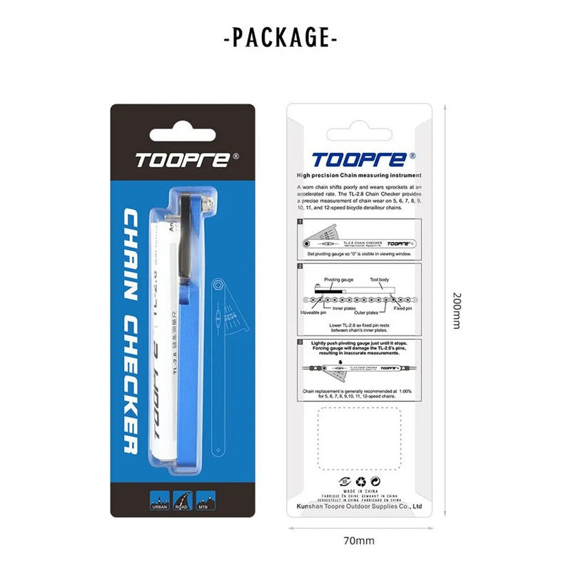 Indicador Medidor Profesional De Desgaste Cadena Bicicleta Mi tienda-Repuesto-de-bicicleta