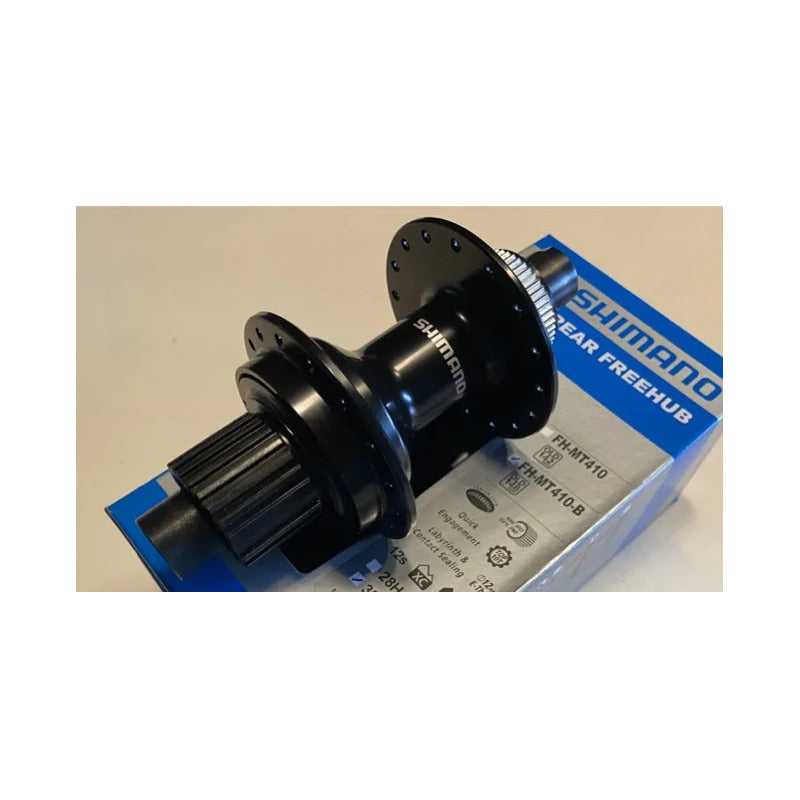 Maza Trasera Shimano Fh-mt410-b 32h 12v 148mm Microspline Mi tienda-Repuesto-de-bicicleta