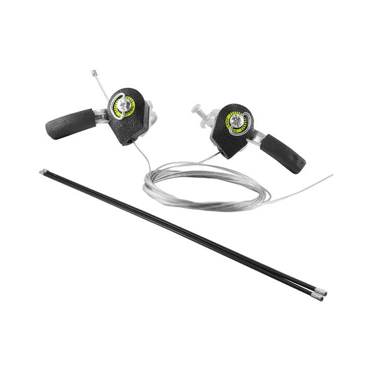 Shifters Manillas De Cambio 6v Con Fundas Y Piolas Mi tienda-Repuesto-de-bicicleta