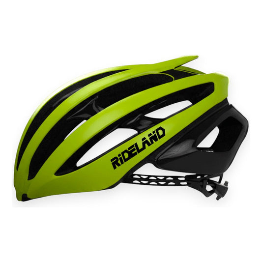 Casco Bicicleta Certificado Rideland Slk20 Yellow Mtb Ruta - Amarillo - M / L 58-61cm