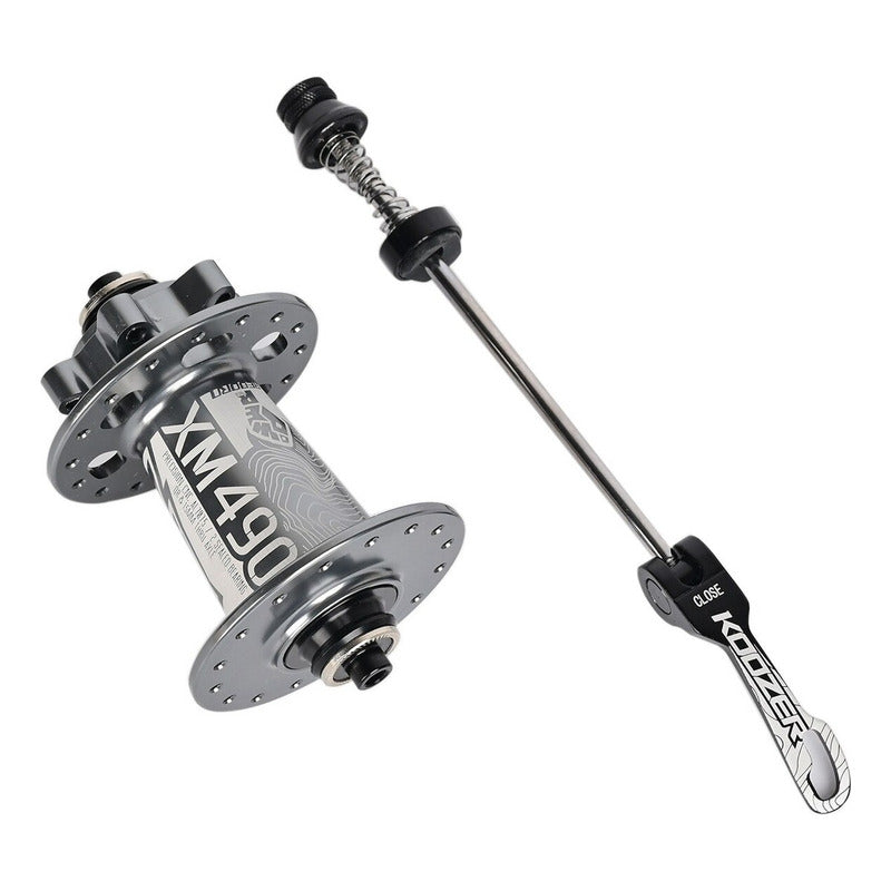 Mazas Koozer Delantera Trasera Xm490 10x135mm Hg 32h Gris
