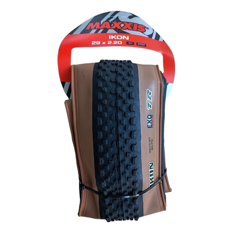 Neumatico Maxxis Ikon 29 X 2.20 Kevlar Exo Tubeless Tanwall Mi tienda-Repuesto-de-bicicleta