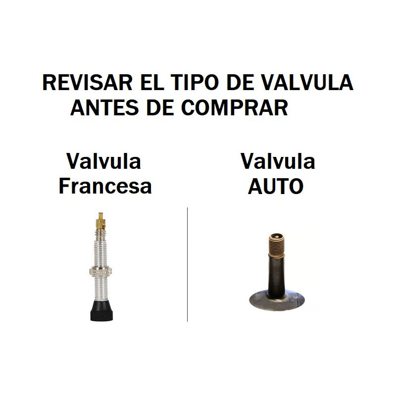 Pack 2 Camaras Aro 29 X 1.95/2.125 Valvula Francesa Presta Mi tienda-Repuesto-de-bicicleta