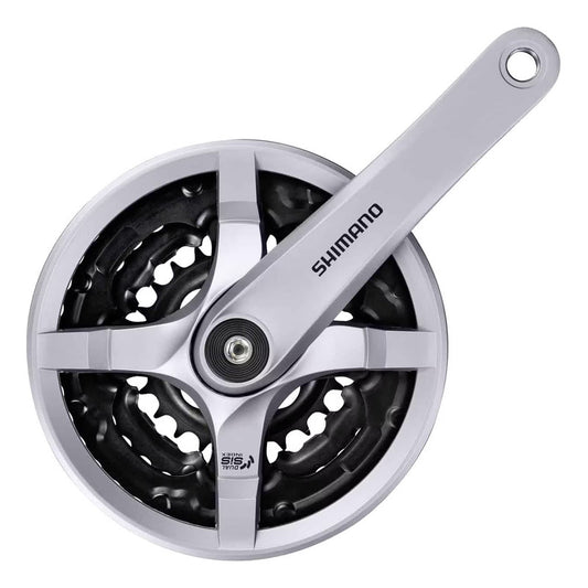 Volante Triple Plato Shimano Tourney Fc-ty501 6v 7v 8v 9v Mi tienda-Repuesto-de-bicicleta