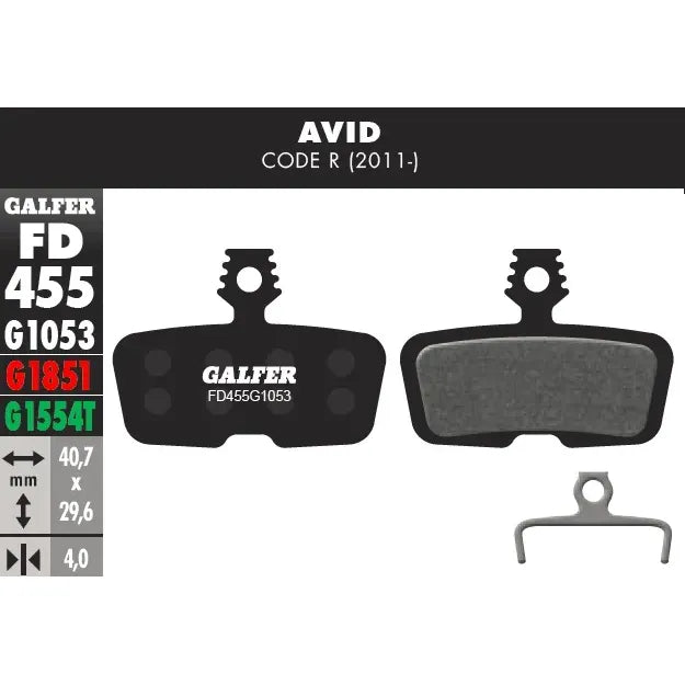 Pastillas Freno Galfer Para Avid Sram Code R Rsc Guide Re