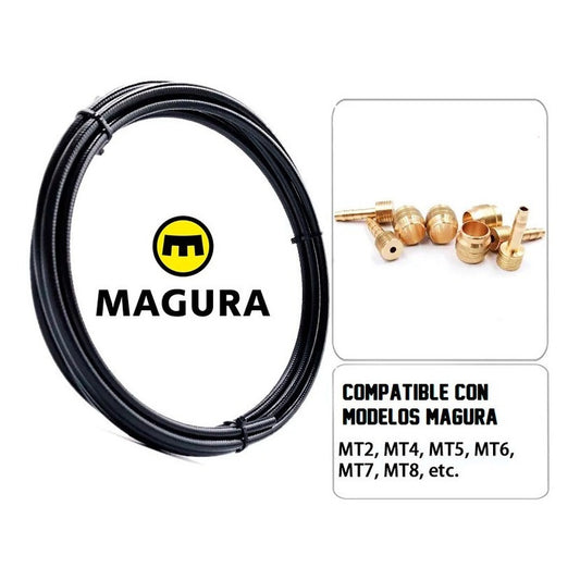 Flexible De Freno Hidraulico 2.5 Metros Para Magura Mi tienda-Repuesto-de-bicicleta