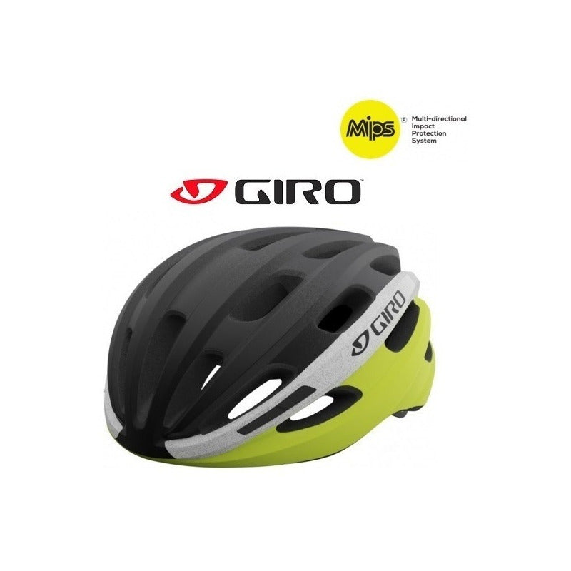 Casco Giro Isode Mat Black Yellow Mips Talla Unica Ruta Mtb Mi tienda-Repuesto-de-bicicleta