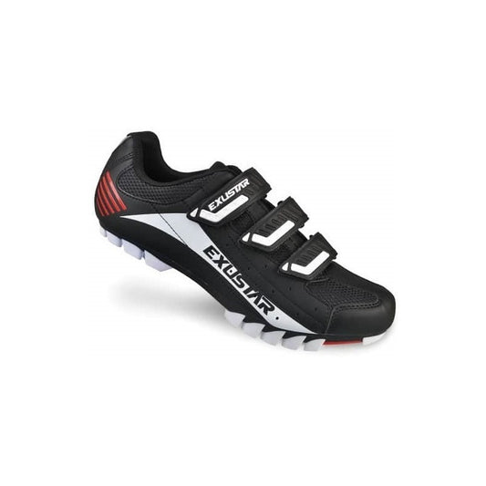 Zapatos Ciclismo Spd Anclaje Exustar Sm308 Con Velcro Mtb Mi tienda-Repuesto-de-bicicleta