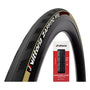 Neumatico Vittoria Zaffiro Pro V Graphene 700x25c Tanwall Negro - Marrón Claro