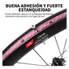 Cinta Tubeless Tubular Bicicleta Ozono 25mm Ancho 10 Metros Rosa