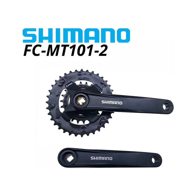 Volante Biplato Shimano Mt101-2 22-36t 2x9 2x10 2x11 Mi tienda-Repuesto-de-bicicleta