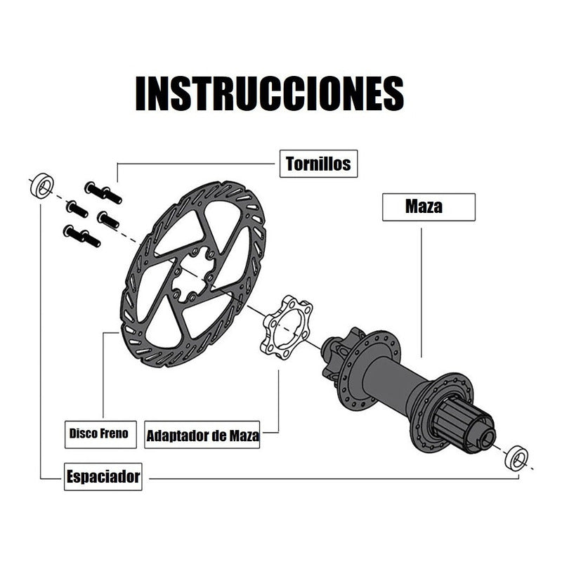 Adaptador De Maza Delantera 15x100 A 15x110 Boost Aluminio Mi tienda-Repuesto-de-bicicleta