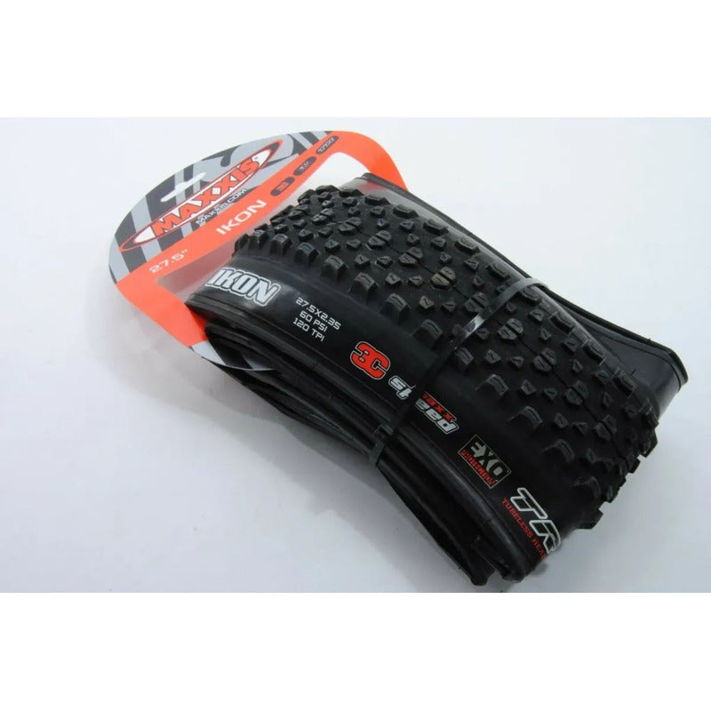 Neumatico 27.5x2.35 Maxxis Ikon 3cs Maxxspeed 120tpi Exo Tr - Negro