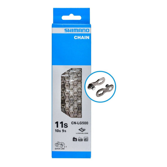 Cadena Shimano Cn-lg500 Linkglide 10v 11v Bicicleta 126l Mi tienda-Repuesto-de-bicicleta