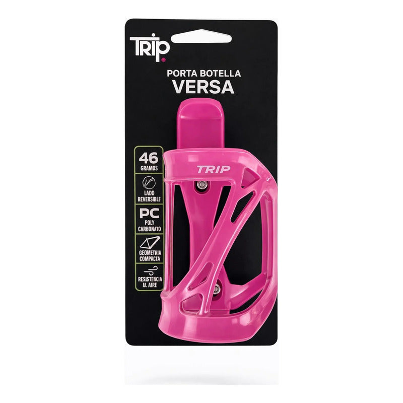 Portabotella Caramagiola Trip Versa Light Lateral Reversible Rosa