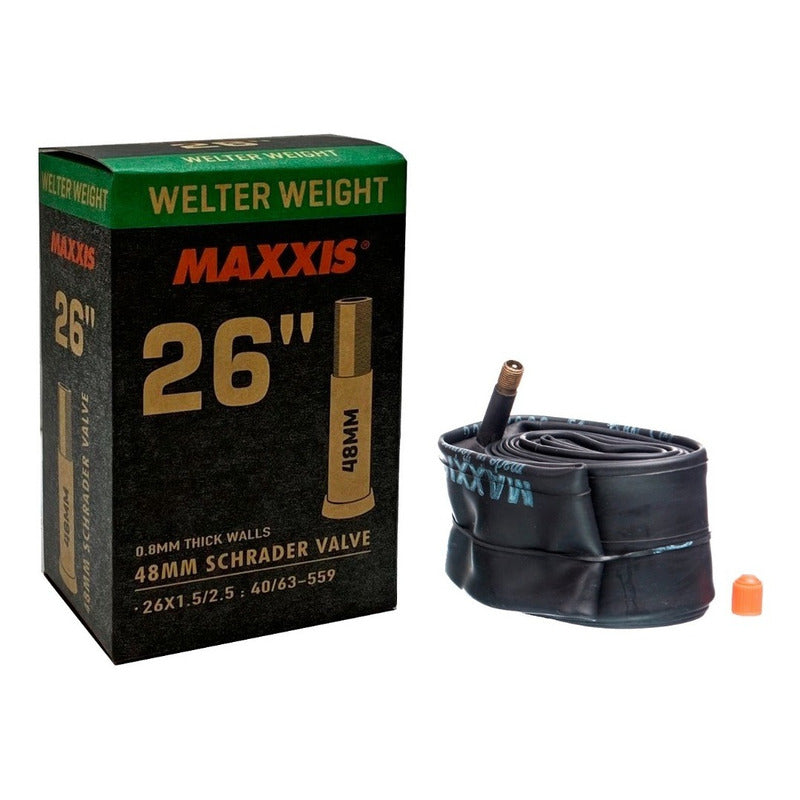 Camara Maxxis Aro 26 X 1.50/2.50 Válvula De Auto 48mm Mi tienda-Repuesto-de-bicicleta