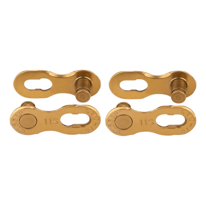 Conector Eslabón Rápido Kmc 11v Gold - 2 Unidades Mi tienda-Repuesto-de-bicicleta