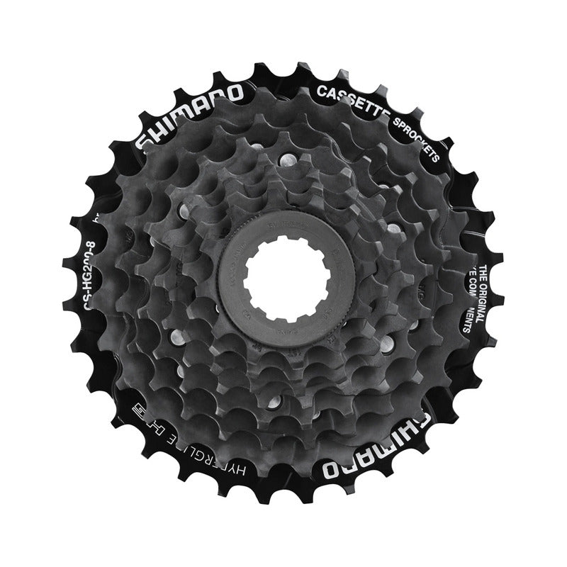 Piñon Shimano Cassette Hg 8v 12-32t Cs-hg200-8 Tourney Mtb Negro 12 32
