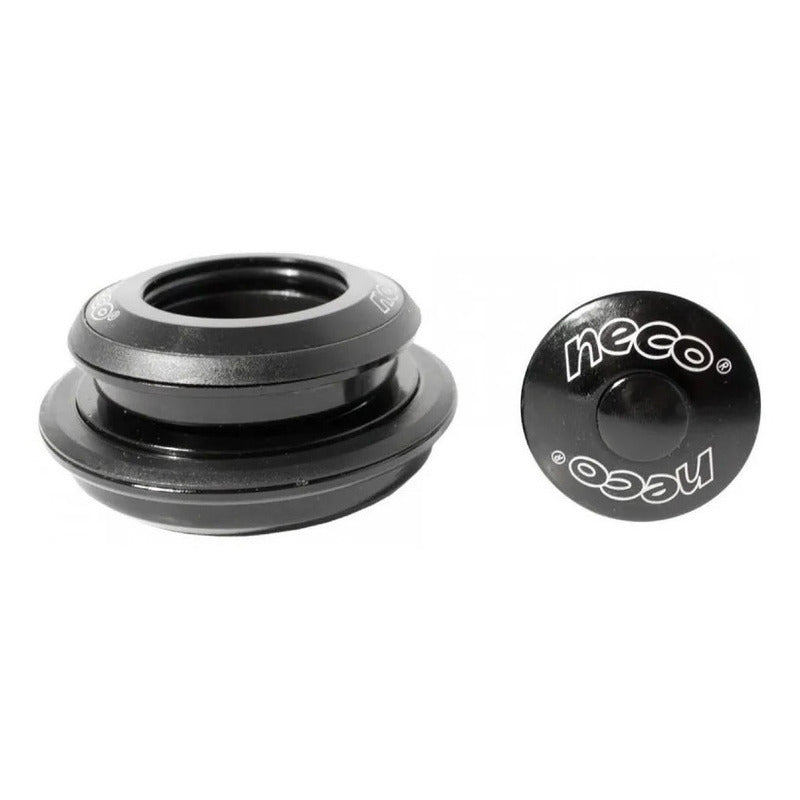 Juego Dirección Bicicleta Neco Cónico Semi-integrado 55x44mm Mi tienda-Repuesto-de-bicicleta