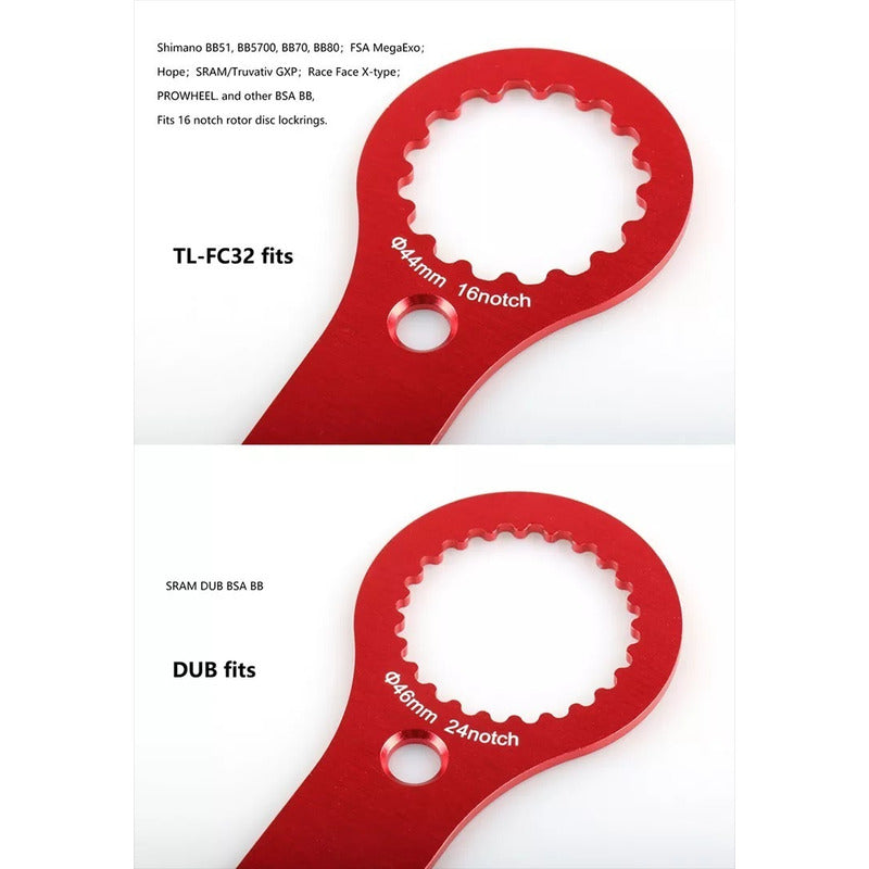 Llave Extractor Universal Eje Motor Bb Bsa Roscado Bicicleta Mi tienda-Repuesto-de-bicicleta