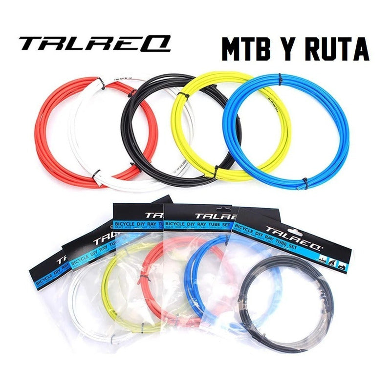 Kit Cable De Cambio Y Funda Bicicleta Mtb Y Ruta 2un Mi tienda-Repuesto-de-bicicleta