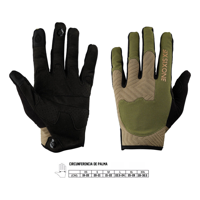 Guante De Bicicleta Sixsixone 661 Dbo Green Mtb Mi tienda-Repuesto-de-bicicleta