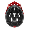 Casco De Bicicleta Certificado Rideland Fungo Mtb Ruta Negro Rojo M/l (58-61cm)
