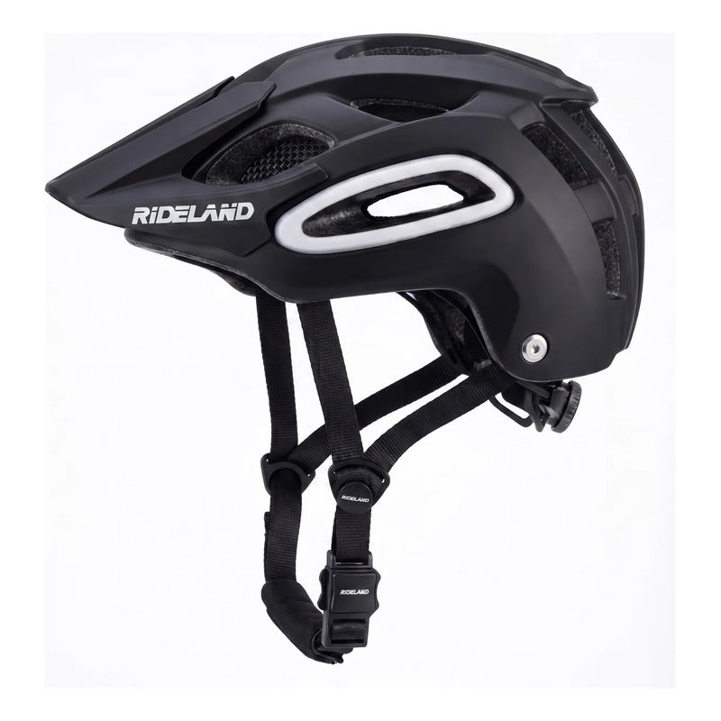 Casco Bicicleta Certificado Rideland Alltrack Fidlock Mtb Negro M (56-58cm)