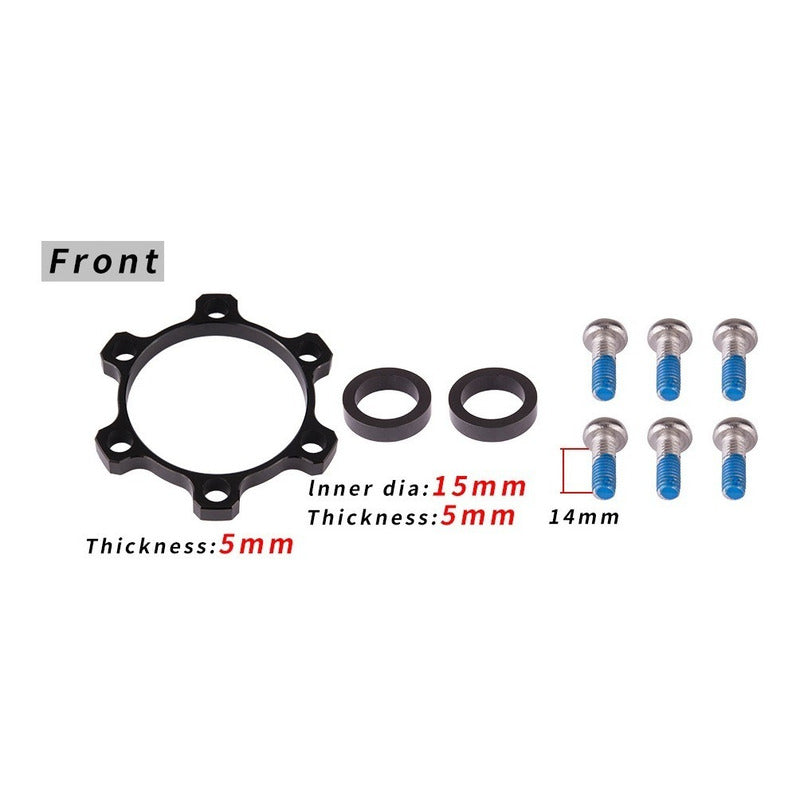 Adaptador De Maza Delantera 15x100 A 15x110 Boost Aluminio Mi tienda-Repuesto-de-bicicleta