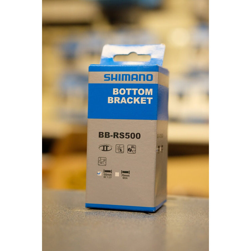 Motor Cubeta Shimano Integrado Tiagra Bb-rs500 68/70mm Bsa Negro