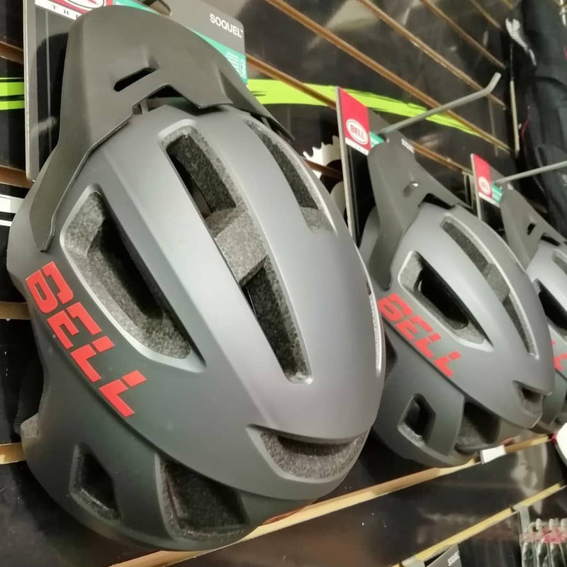Casco Bicicleta Bell Soquel Dark Ti Talla Universal Mtb Mi tienda-Repuesto-de-bicicleta