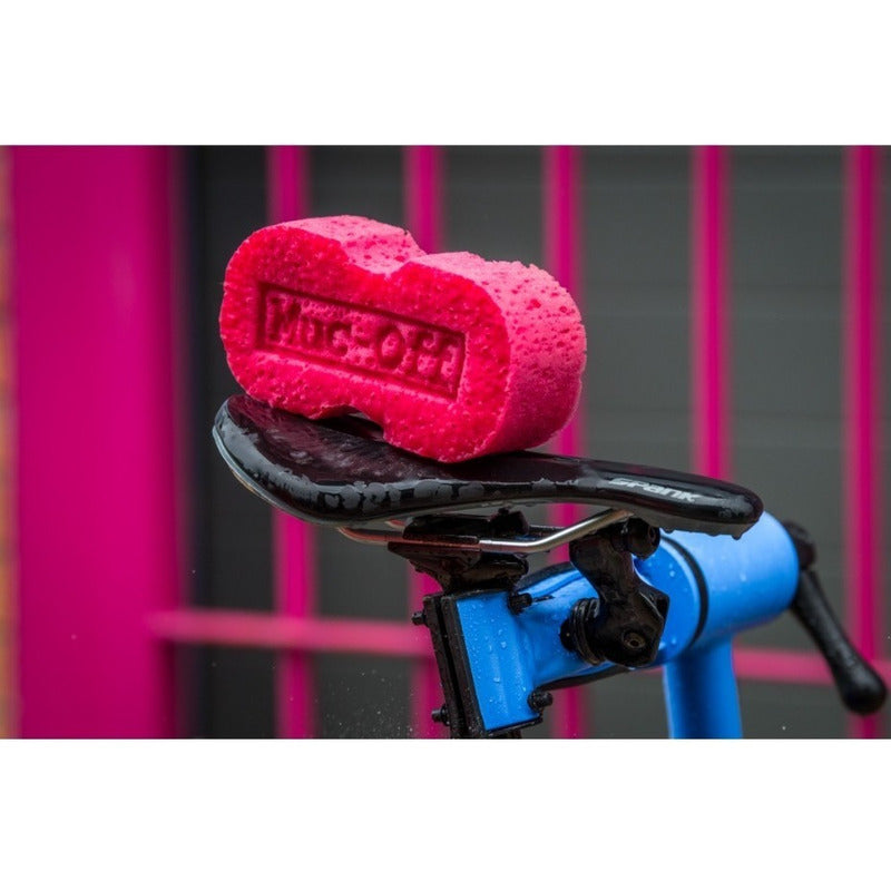 Esponja Limpiadora Muc-off Rosada Expandible Bicicleta Mtb Mi tienda-Repuesto-de-bicicleta