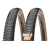 Kit Maxxis: 2x Neumáticos Rekon Race Exo Tanwall 29x2.25 + Pack Cámaras Aro 29 1.75-2.40 Schrader