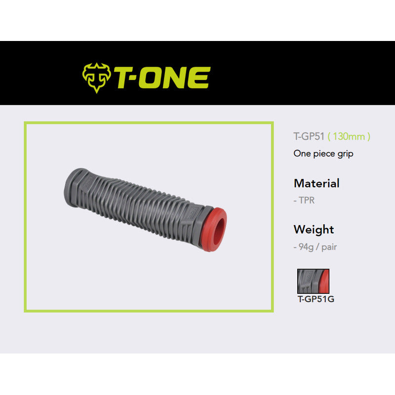 Puños Bicicleta T-one 2 Densidades Antideslizante Mtb Enduro Mi tienda-Repuesto-de-bicicleta
