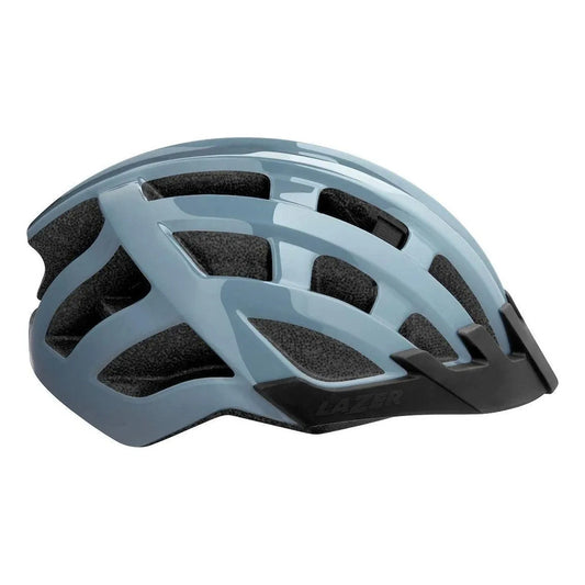 Casco Bicicleta Certificado Lazer Compact Steel Gray Mtb Gris Acero Talla Única 54 - 61