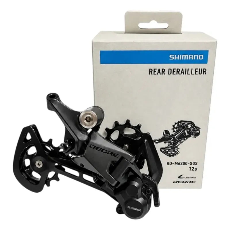 Cambio Trasero Shimano Deore 12v M6200-sgs 12v Original Negro