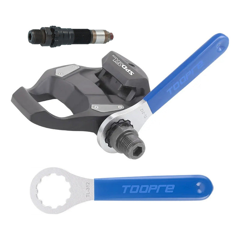 Llave Extractora De Eje Para Mantencion Pedales Shimano Spd Azul