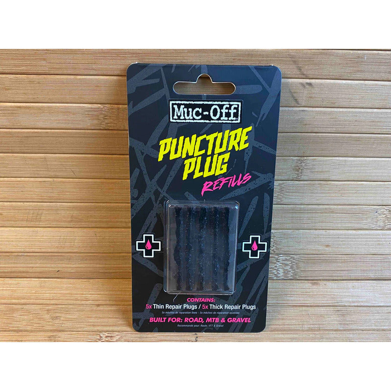 Pack 10 Tripas Mechas Reparación Pinchazo Tubular Muc-off