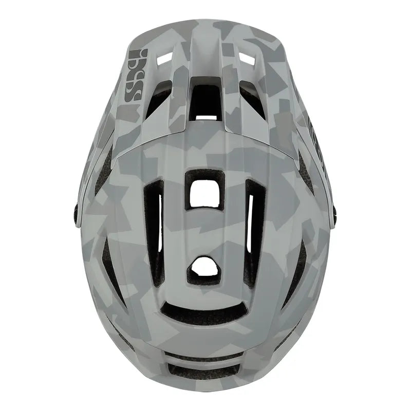 Casco Bicicleta Certificado Ixs Trigger All Mountain Mips Gris Camo M/l (58-62cm)