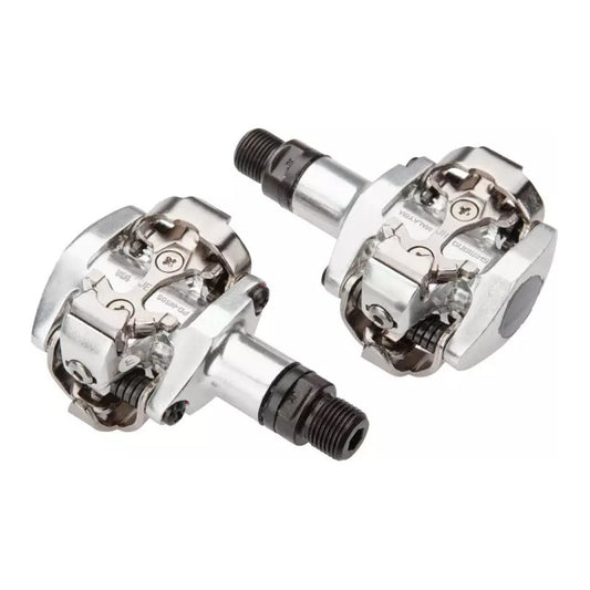 Pedal Anclaje Automaticos Spd Shimano Pd-m505-s Silver Mtb Mi tienda-Repuesto-de-bicicleta