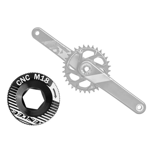 Tapa Perno Aprieta Bielas Volante Monoplato M18 Full Cnc Mi tienda-Repuesto-de-bicicleta