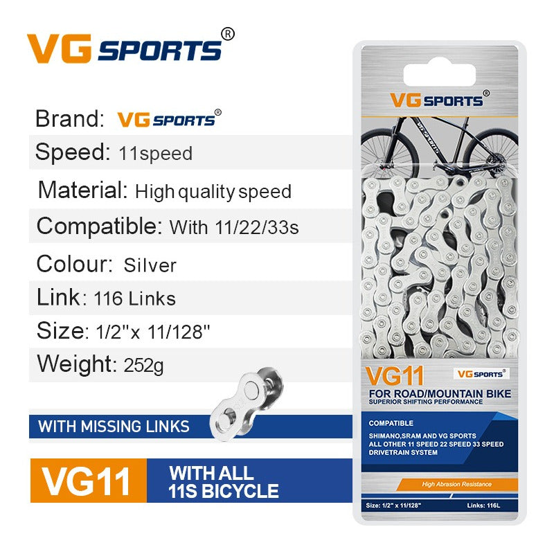 Piñon Cassette 11v 11-50 1x11 Nucleo Hg + Cadena 11v 116l Mi tienda-Repuesto-de-bicicleta