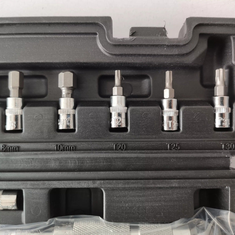 Llave De Torque Torquimetro 1/4 Pulgada 2 A 24nm - 11 Piezas Mi tienda-Repuesto-de-bicicleta