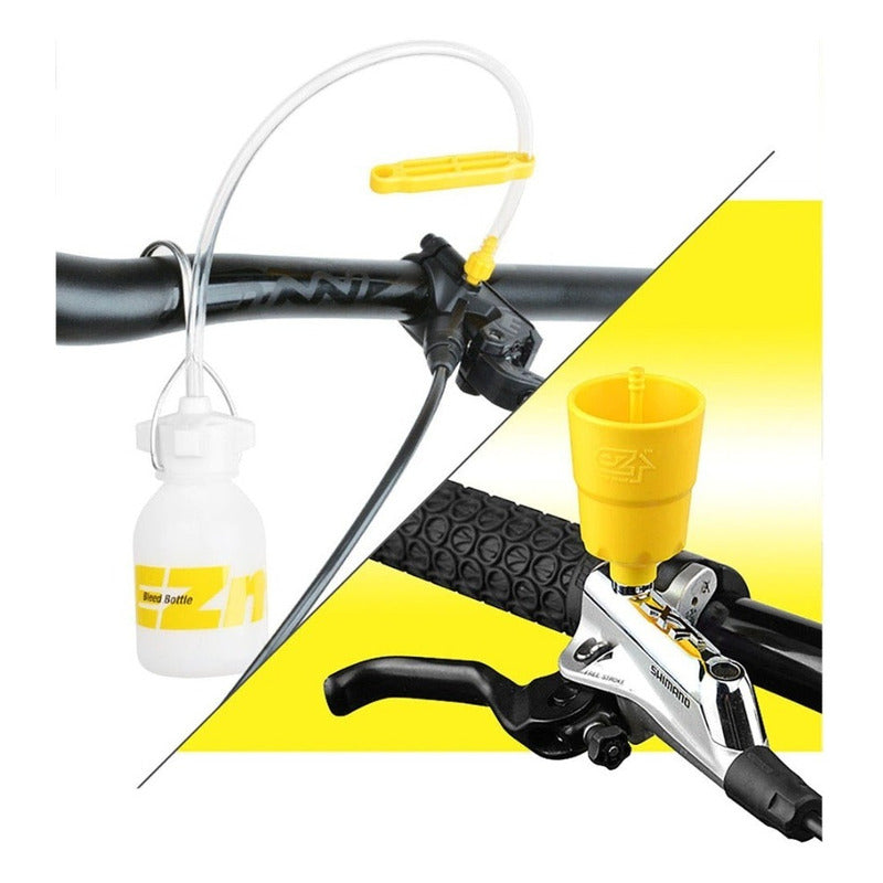 Kit Completo Sangrado Frenos Universal Con Aceite Mineral Mi tienda-Repuesto-de-bicicleta
