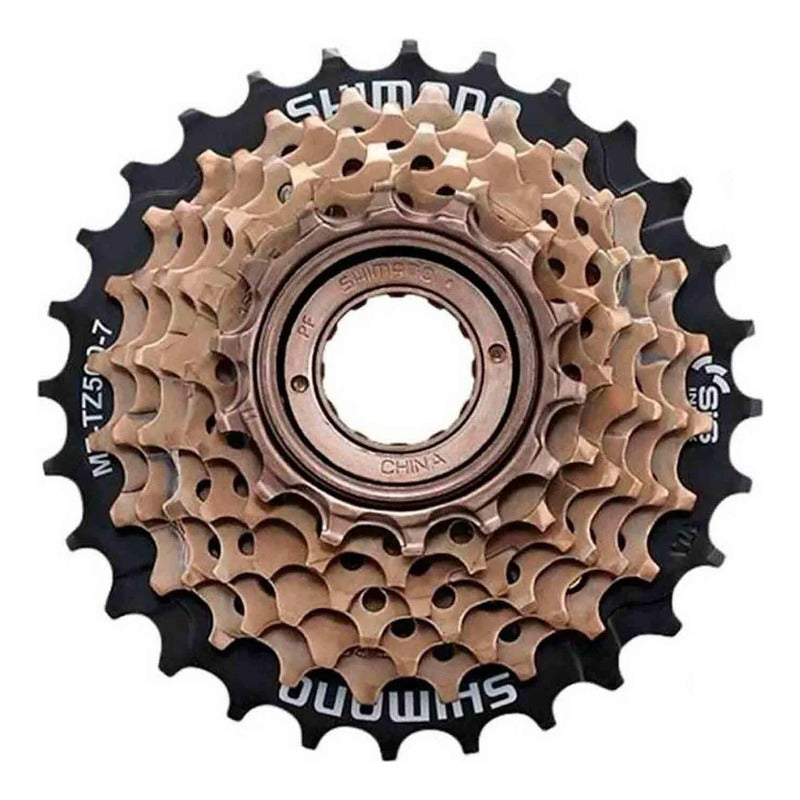 Piñon Shimano Atornillado Tz500 7v 14-28t Original Caja