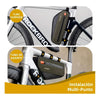 Bolso Cuadro Bicicleta Rockbros 1.7l Impermeable Reflectante Verde-negro